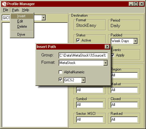 Bodhi Freeway 3: Insert GICS directories