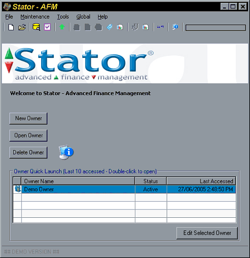 Stator: Demo Owner