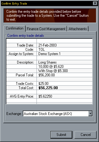 Stator: Confirm Details